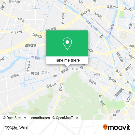 锡钢桥 map