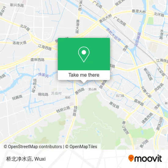 桥北净水店 map
