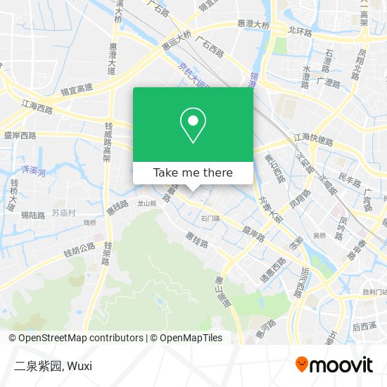 二泉紫园 map