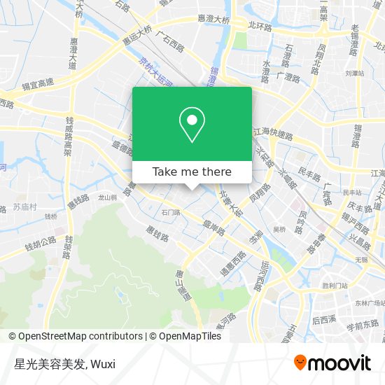 星光美容美发 map