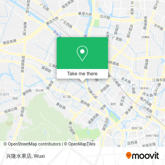 兴隆水果店 map