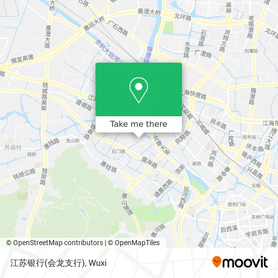 江苏银行(会龙支行) map