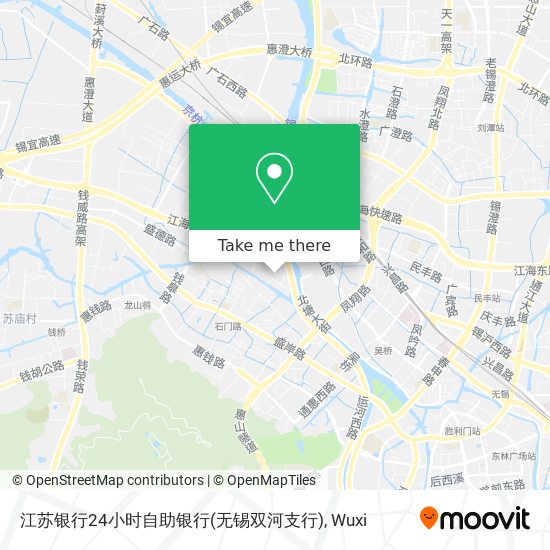 江苏银行24小时自助银行(无锡双河支行) map