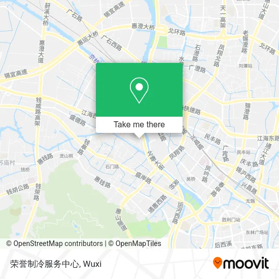 荣誉制冷服务中心 map