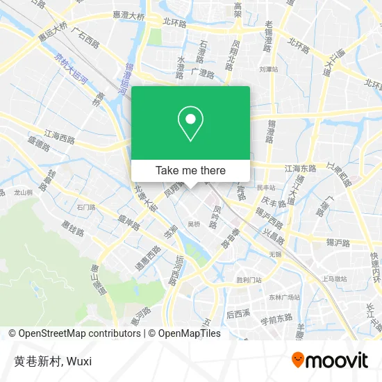 黄巷新村 map