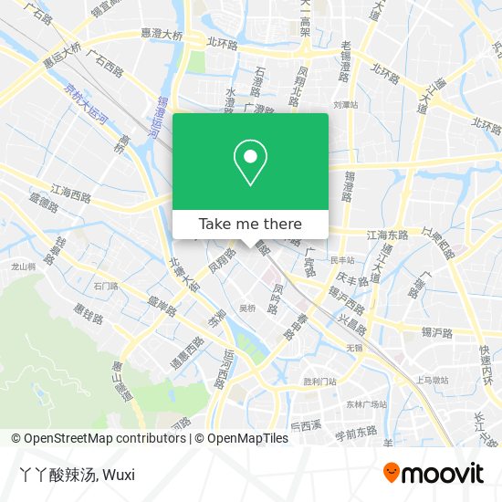 丫丫酸辣汤 map