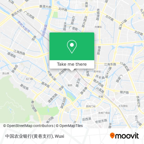 中国农业银行(黄巷支行) map
