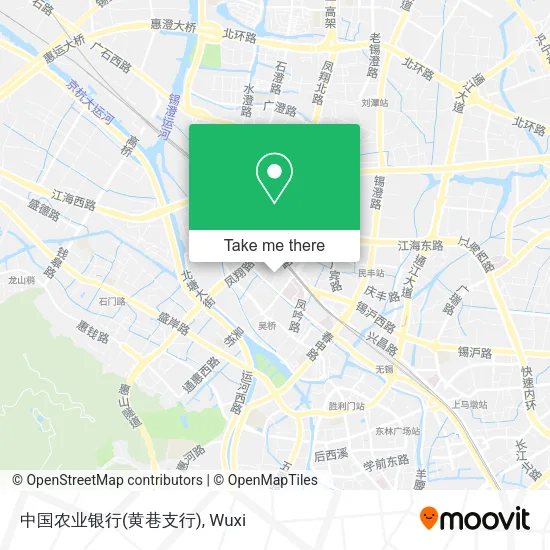 中国农业银行(黄巷支行) map