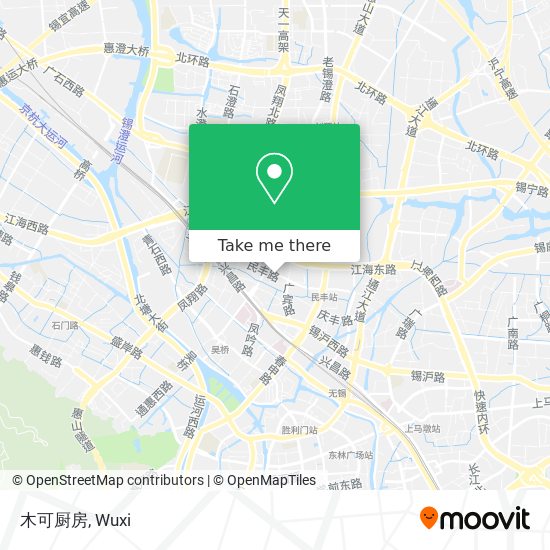 木可厨房 map