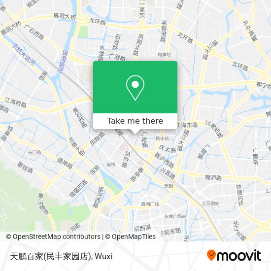 天鹏百家(民丰家园店) map