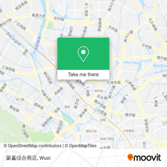 蒙赢综合商店 map