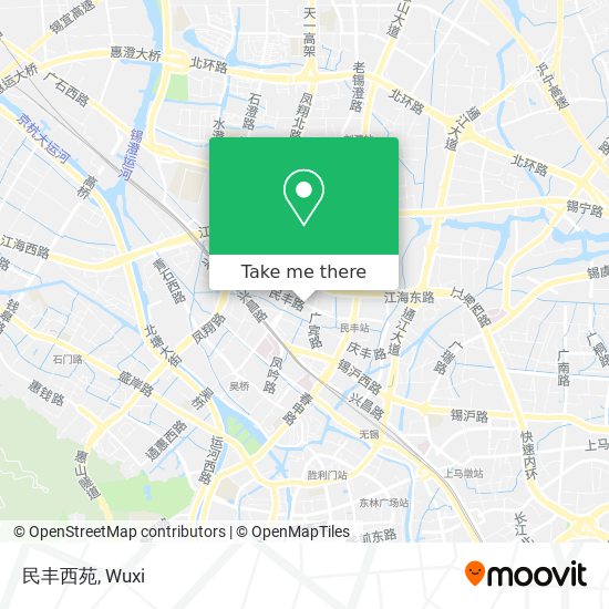 民丰西苑 map
