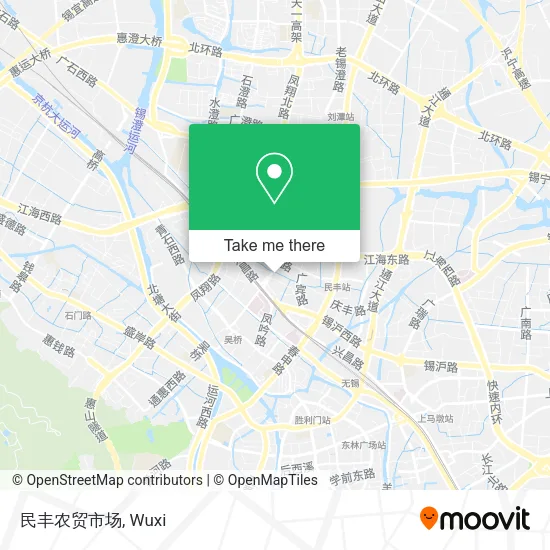 民丰农贸市场 map
