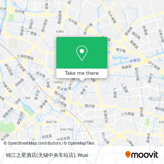 锦江之星酒店(无锡中央车站店) map