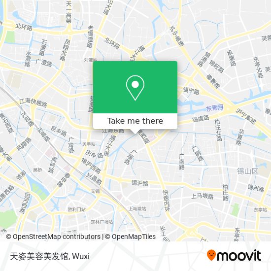 天姿美容美发馆 map