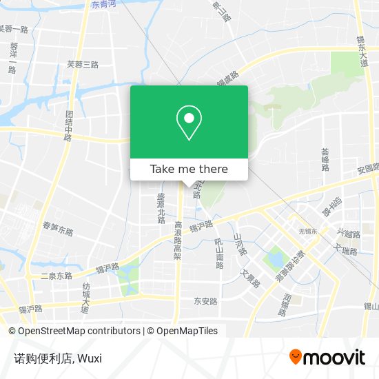诺购便利店 map