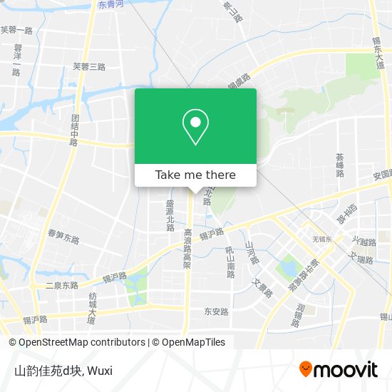 山韵佳苑d块 map
