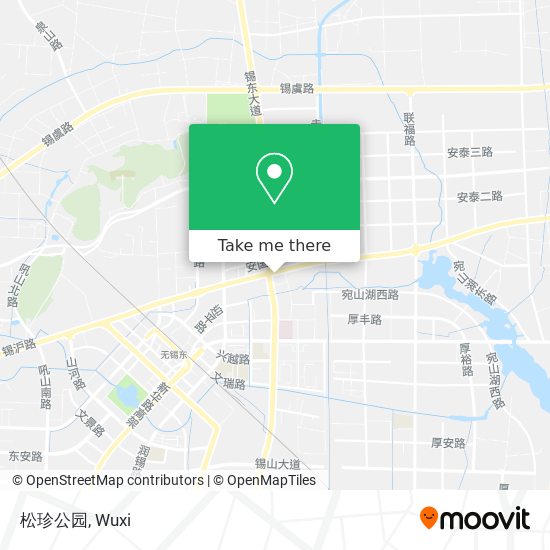 松珍公园 map