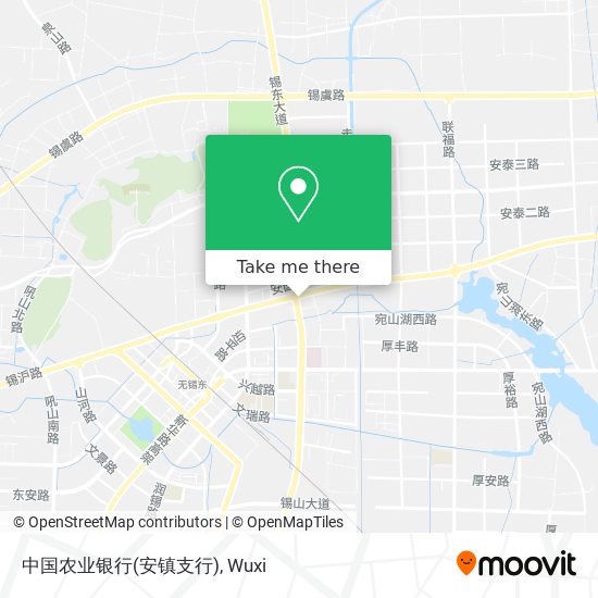 中国农业银行(安镇支行) map