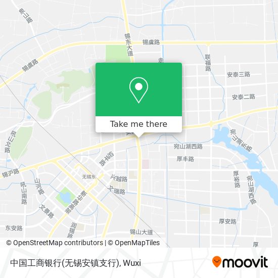 中国工商银行(无锡安镇支行) map