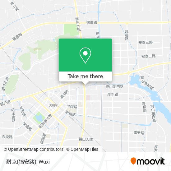 耐克(锦安路) map