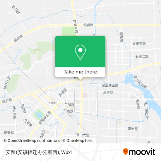 安踏(安镇拆迁办公室西) map
