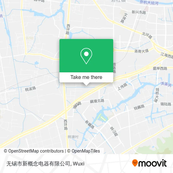 无锡市新概念电器有限公司 map