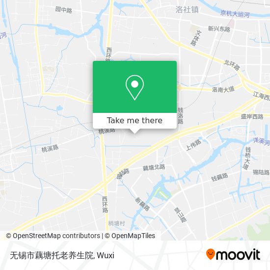 无锡市藕塘托老养生院 map