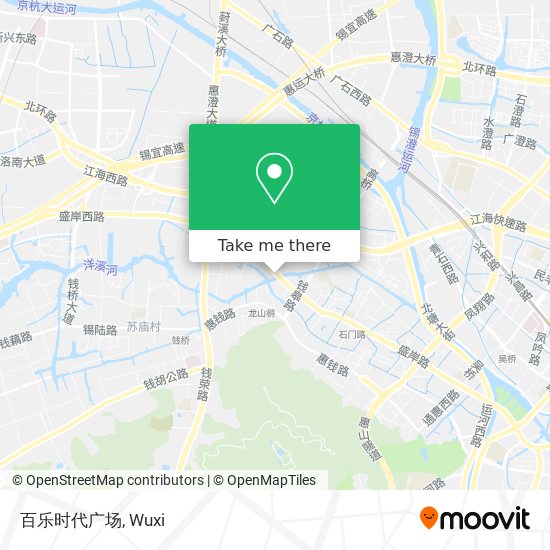 百乐时代广场 map