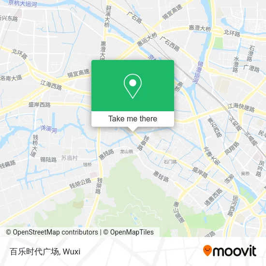 百乐时代广场 map