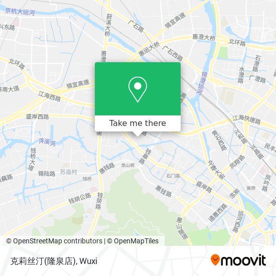 克莉丝汀(隆泉店) map
