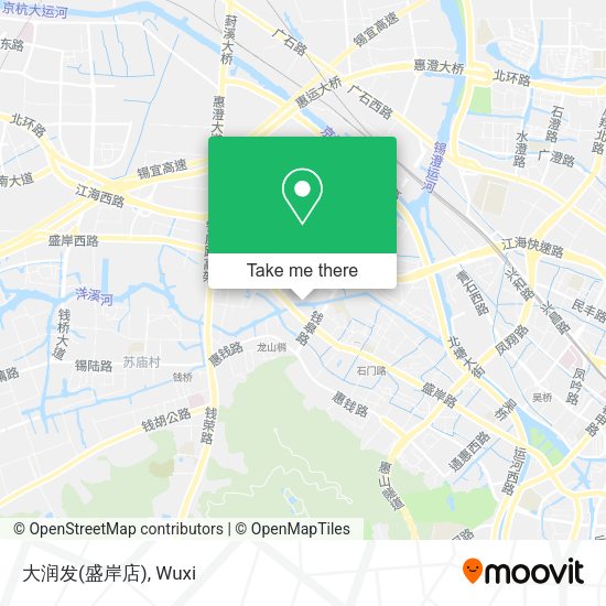 大润发(盛岸店) map