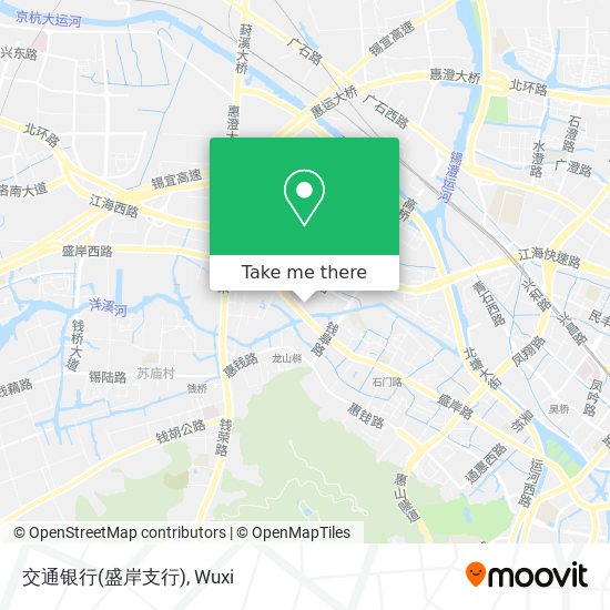 交通银行(盛岸支行) map