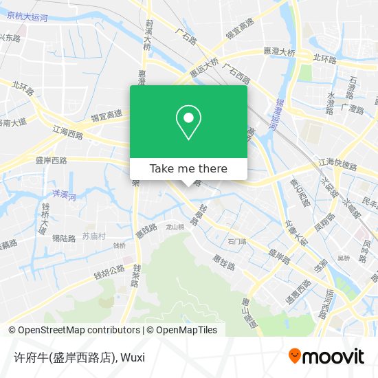 许府牛(盛岸西路店) map