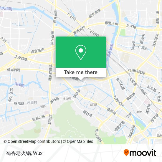 蜀香老火锅 map