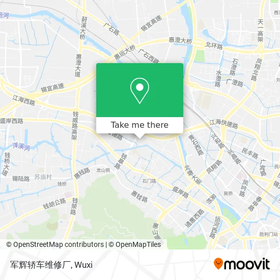 军辉轿车维修厂 map