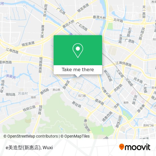 e美造型(新惠店) map