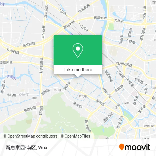 新惠家园-南区 map
