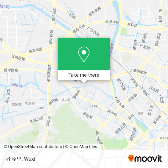 孔泾里 map