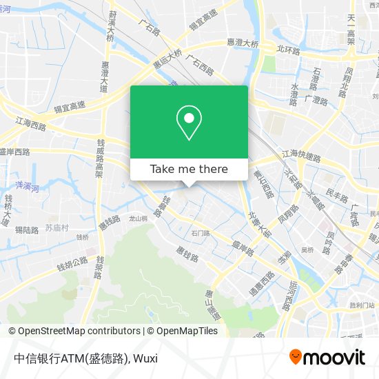 中信银行ATM(盛德路) map