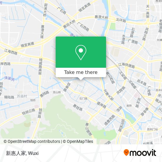 新惠人家 map