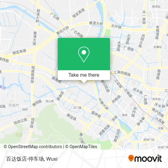 百达饭店-停车场 map