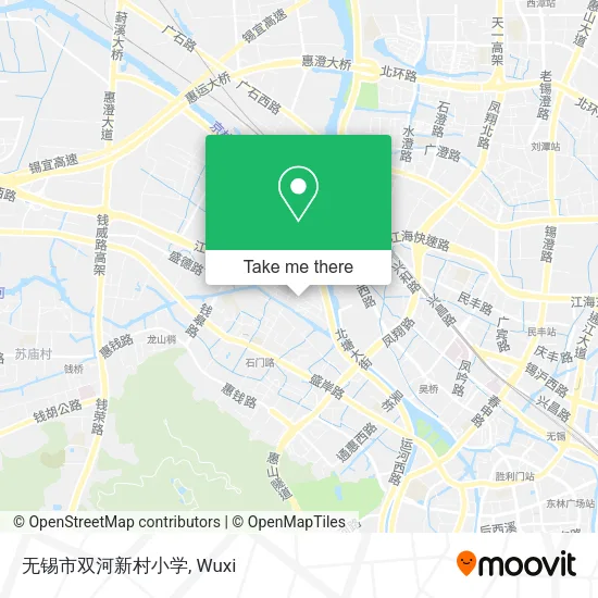 无锡市双河新村小学 map