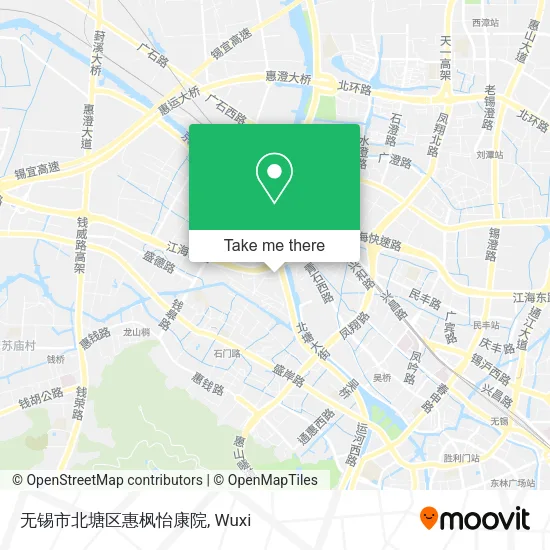无锡市北塘区惠枫怡康院 map