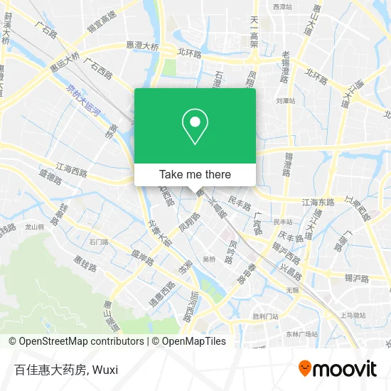 百佳惠大药房 map