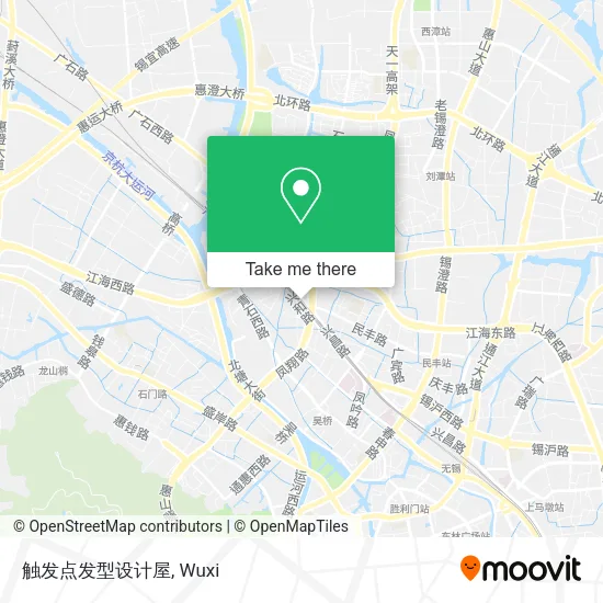 触发点发型设计屋 map