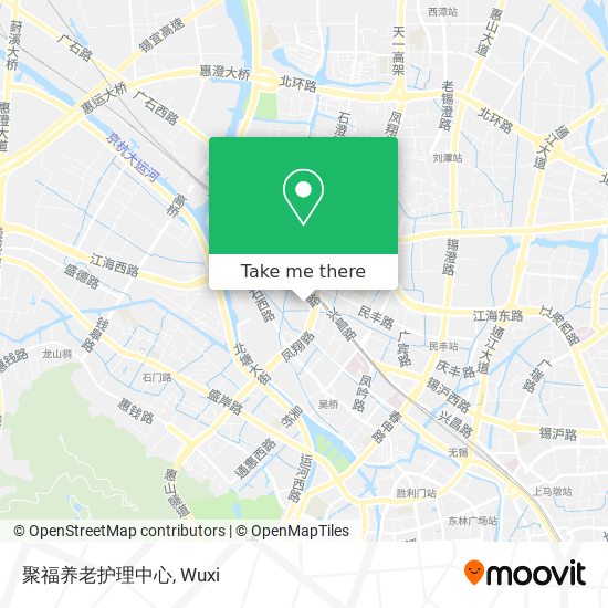 聚福养老护理中心 map