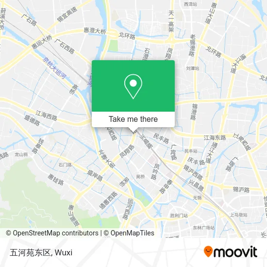 五河苑东区 map