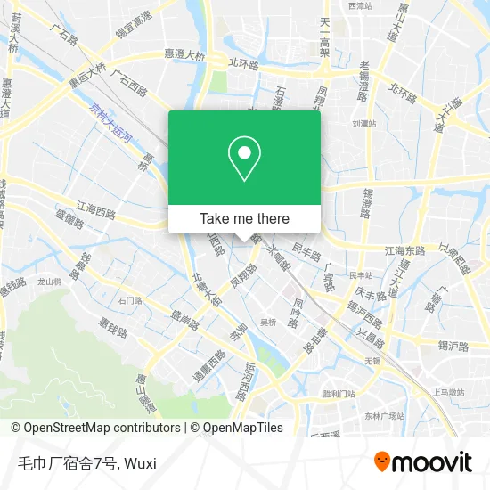 毛巾厂宿舍7号 map