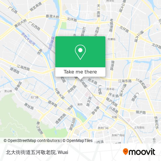 北大街街道五河敬老院 map